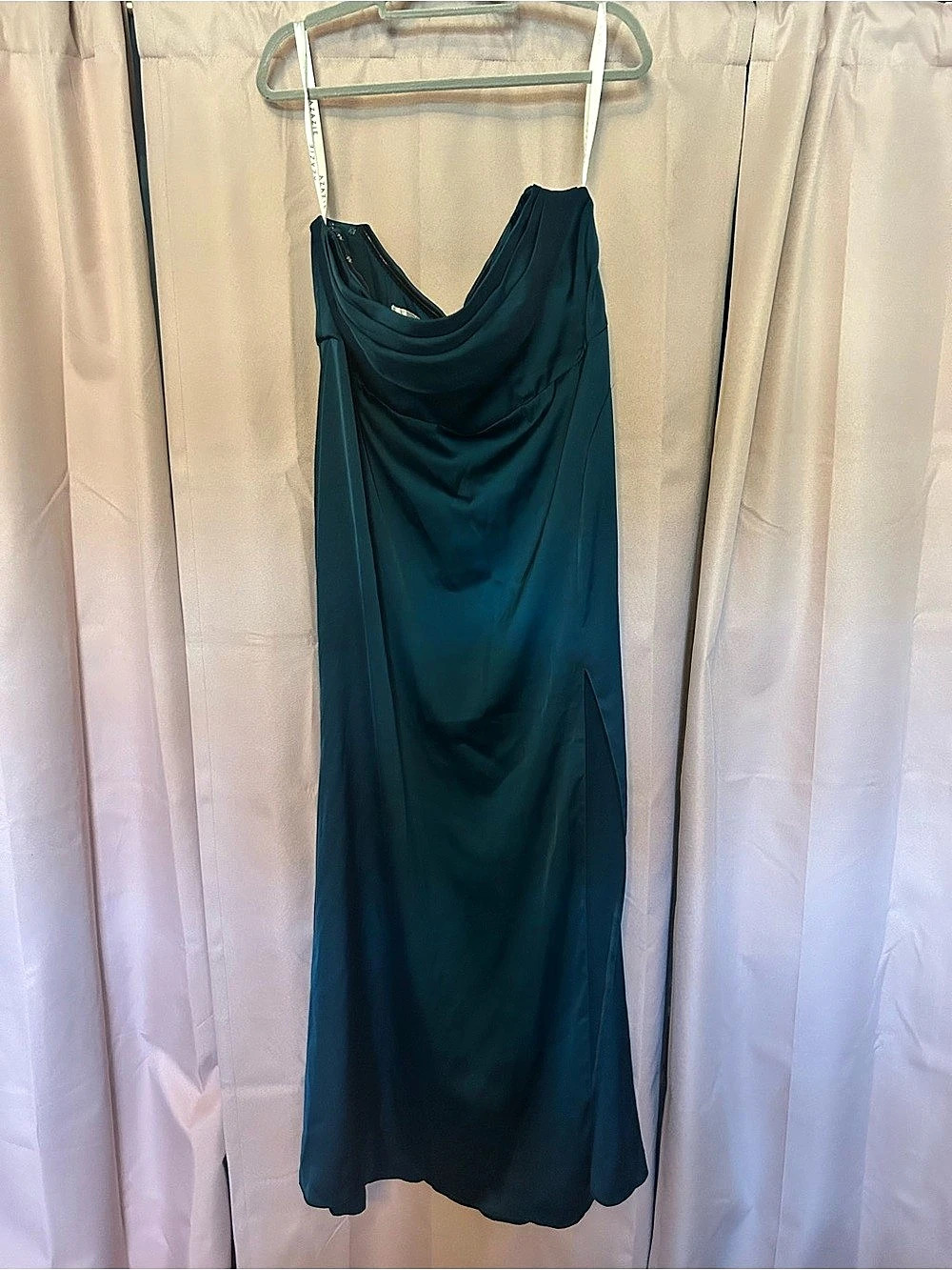 AZAZIE Naomie Cowl Neck Maxi Dress Blue A16